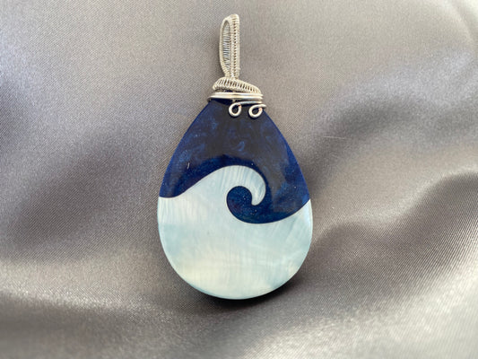 Blue Wave Pendant